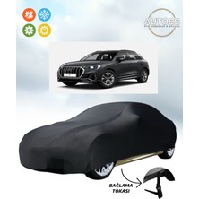 AUTOES Audi Q3 Branda Araba Brandası, Oto Branda Alt Bağlantı Tokalı Siyah