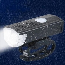 Bisiklet Scooter  Usb Şarj Led Ön Far Lamba Işık Bisiklet Far