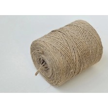 Jütburada Jüt Halat 3 mm 500 gr Hasır Dekor Süsleme İp