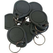 Kartlı Geçiş Manyetik Anahtarlık Rfid Keyfob Göstergeç 125 Khz Proximity 40 Adet