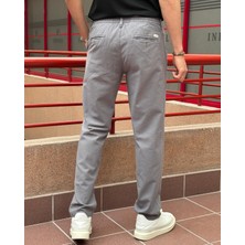 Erkek, Bel lastikli, Regular-fit, Keten dokuma, Pamuklu Old Money Culture pantolon 300