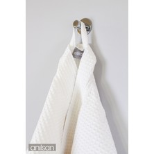 %100 Pamuk Pike Bornoz - Kimono Otel Bornozu, Spa Için Ideal, Günlük Kullanıma Uygun