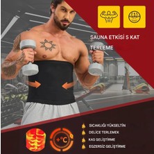 Unisex Termal Korse Bel Göbek Basen Korse Terleme Kemeri