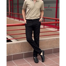 Erkek, Slim Fit, Casual-Günlük, Keten dokuma, Pamuklu, Mevsimlik Pantolon 301