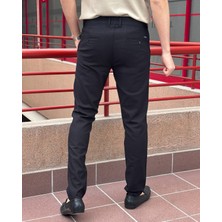 Erkek, Slim Fit, Casual-Günlük, Keten dokuma, Pamuklu, Mevsimlik Pantolon 301