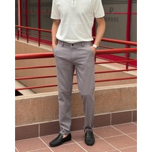 Erkek, Slim Fit, Casual-Günlük, Keten dokuma, Pamuklu, Mevsimlik Pantolon 301