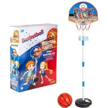 Ayaklı Büyük Boy Basketbol Potası | 120 cm Ayarlanabilir Yükseklik | Iç ve Dış Mekan Kullanıma Uygun
