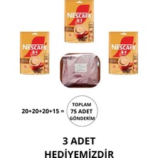 Nescafe 3’ü 1 Arada Sütlü Köpüklü 17,4 gr 72 Adet