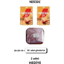 Nescafe 3'ü 1 Arada Sütlü Köpüklü 17,4 gr - 48 Adet