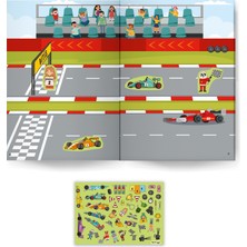 Çocuk Akademi 500+ Stiker Kitabım Taşıtlar