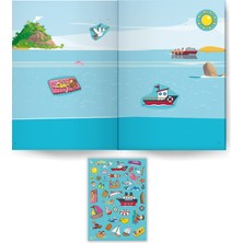 Çocuk Akademi 500+ Stiker Kitabım Taşıtlar