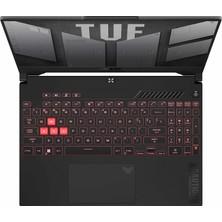 Asus Tuf Gamıng A15 FA507NVR-LP097 Amd Ryzen 7-7435HS 16GB Ddr5 512GB Pcıe SSD 8gb RTX4060 15.6" Fhd 144Hz Freedos Taşınabilir Bilgisayar