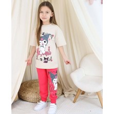 Kuromi 2-10 Yaş Kız Ikili TAKIM-23385245 - Krem