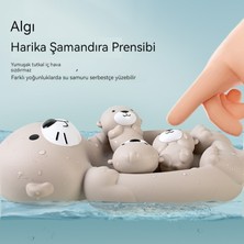 Perfect Çocuklar Banyo Banyo Yüzen Hayvan Su Samuru Banyo Oyuncak (Yurt Dışından)