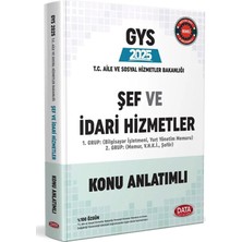 2025 Gys Aile ve Sosyal Hizmetler Bakanlığı Şef ve Idari Hizmetler Sınavına Hazırlık Seti