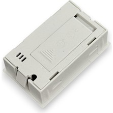 Dijital Mini Sıcaklık Ölçer Termometre Isı Ölçer - 1 Adet Beyaz Renk (2 Adet Pil Dahil)