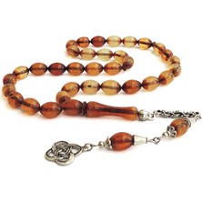 Tesbihkenti Sürmeli Tasarım Toz Kehribar Tesbih