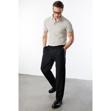 Erkek Baggy Fit Kumaş Pantolon Erkek-Kumaş-Pantolon