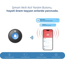Akıllı Acil Yardım Butonu Yaşlı ve Hastalar Için Tek Tuşla Bildirim