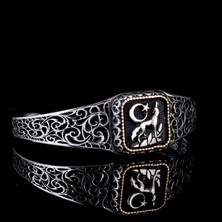 Tesbih Sepetim 925 Ayar Gümüş Ayyıldız Kurt Model Otantik Motif Erkek Bileklik