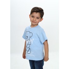 Toontoy Erkek Çocuk Ayıcık Baskılı Tişört