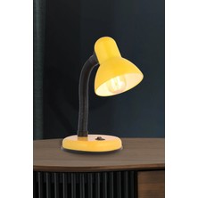 YL86-1002 Noas Berlin Spiralli Masa Lambası Sarı Anahtarlı