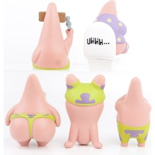 Hediye Patrick Star 5 Çizgi Film Anime El Yapımı Ofis Oyuncak Modelleri (Yurt Dışından)