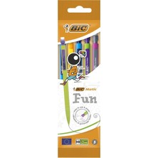 Bıc Matic Combo Fun 0.7 Uçlu Kalem 5'lu Poşet, Farklı Renklerde Versatil Kalem