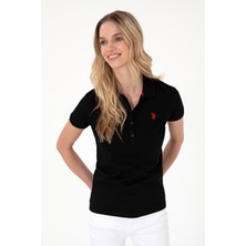 U.s. Polo Assn. Kadın Siyah Tişört Basic 50300830-VR046