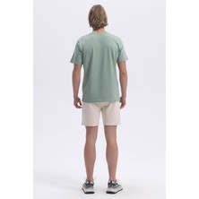 Ellesse Erkek Tişört EM453-MNT L Beden Karışık Renk Pamuklu Rahat Stil