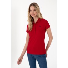 U.s. Polo Assn. Kadın Kırmızı Tişört Basic 50300830-VR171