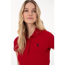 U.s. Polo Assn. Kadın Kırmızı Tişört Basic 50300830-VR171