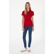 U.s. Polo Assn. Kadın Kırmızı Tişört Basic 50300830-VR171