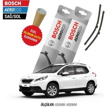 Peugeot 2008 2015 Silecek Takımı Bosch Aero-Eco Serisi