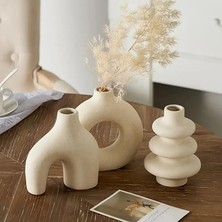 Iskandinav Tarzı Bohem 12  cm  Vazo Pinterest Pampas Vazosu Dekoratif Salon Aksesuarı Masa Süsü