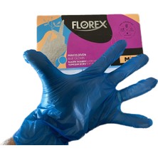 Reflex Florex Eldiven Tpe Mavi / M 100'LÜ 5 Kutu