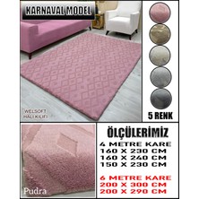 Karnaval Model Kumaştan Welsoft Lastikli Halı Örtüsü