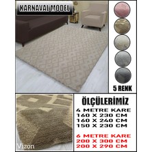 Karnaval Model Kumaştan Welsoft Lastikli Halı Örtüsü