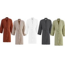 Unisex , 4 Kat Müslin Sabahlık / Bornoz /kimono