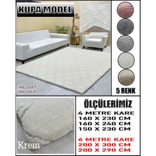 Kupa Model Kumaştan Welsoft Lastikli Halı Örtüsü