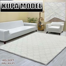 Kupa Model Kumaştan Welsoft Lastikli Halı Örtüsü
