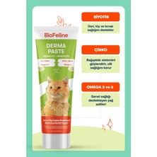 BioFeline Kediler İçin Derma Malt Macun – Tüy Sağlığı Destekleyici 100g