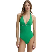 Tommy Hilfiger Kadın Yeşil Mayo UW0UW05850