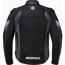 Scoyco JK152- 4 Mevsim Mont (Grı/siyah)