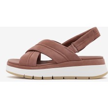 Clarks Tuscan Cross Kadın Pembe Sandalet 26181471