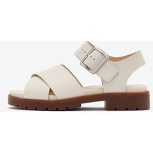 Orinoco Cross Kadın Cream Leather Sandalet 26181350