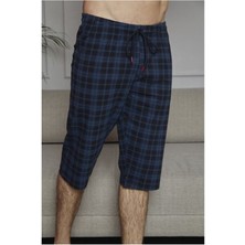 KLY186 Erkek Ekose Desen Kapri
