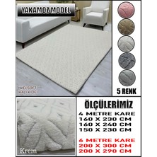 Yakamoz Model Kumaştan Welsoft Lastikli Halı Örtüsü