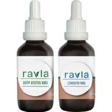 Ravla 2'li Ürün - Udim Kostus Yağı - 50ml / Çörekotu Yağı 50ml