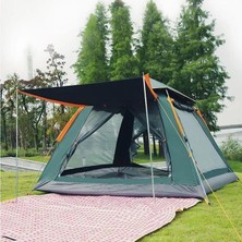 Yek Outdoor 6 Kişilik Tam Otomatik Tenteli Kamp Çadırı 270x270x170cm
